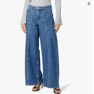 The Drop Women's Frida Relaxed Fit Jeans - Sz: 16 - Medium Indigo